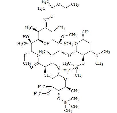 Clarithromycin oxime